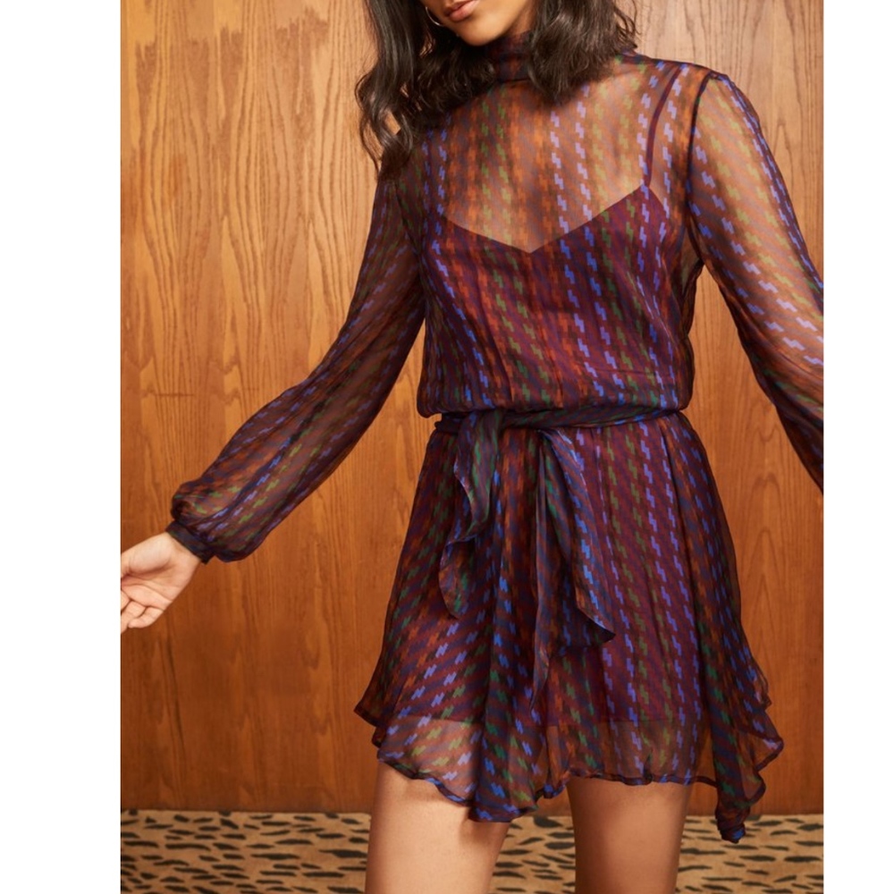 NWOT A Peace Treaty Zeke Mockneck Dress